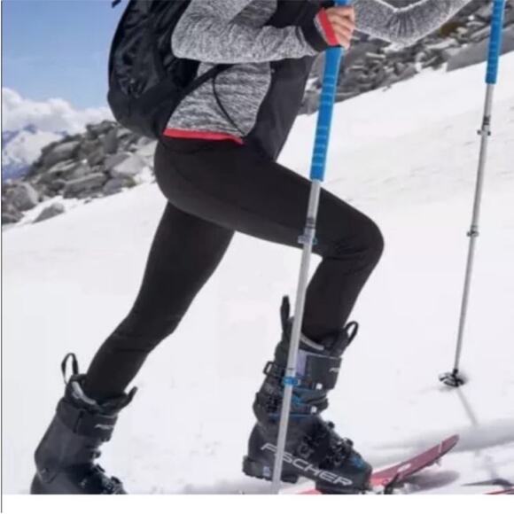 Athleta Rainier cold weather leggings black small - Picture 2 of 12
